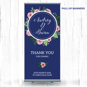 Wedding Pull Up Banners