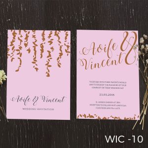 Flat Wedding Invites