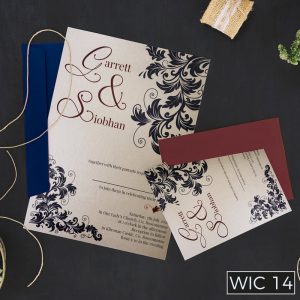 Wedding invitation WIC14